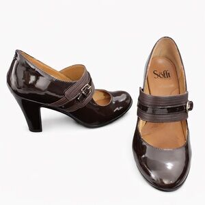 Söfft Mary Jane Heels Sz 8